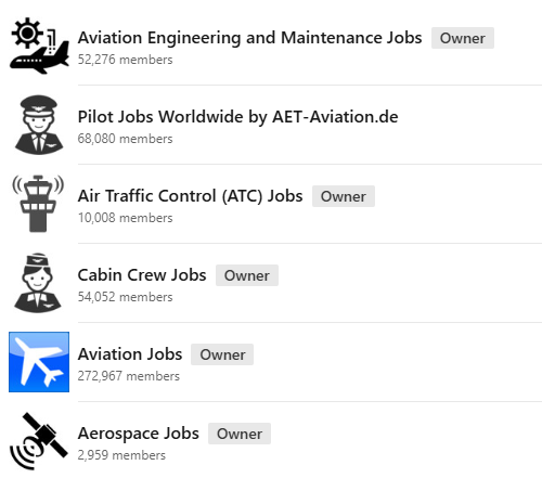 Our LinkedIn groups